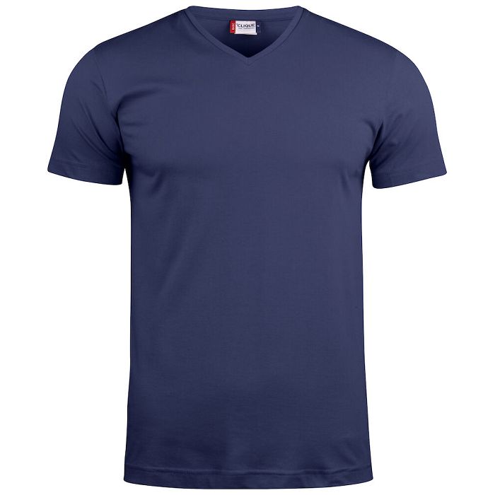  Tee shirt col V couleur