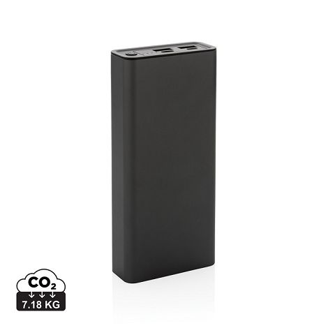  Powerbank 20.000 mAh et 20W en aluminium recyclé RCS Terra