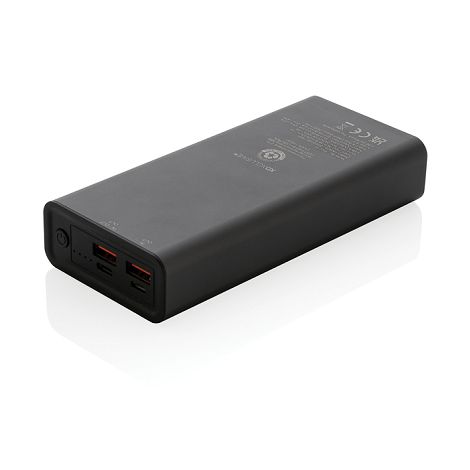  Powerbank 20.000 mAh et 20W en aluminium recyclé RCS Terra