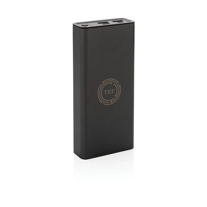  Powerbank 20.000 mAh et 20W en aluminium recyclé RCS Terra