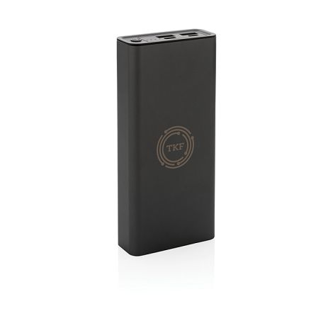  Powerbank 20.000 mAh et 20W en aluminium recyclé RCS Terra