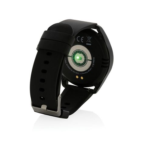 Montre connectée ronde en TPU recyclé RCS