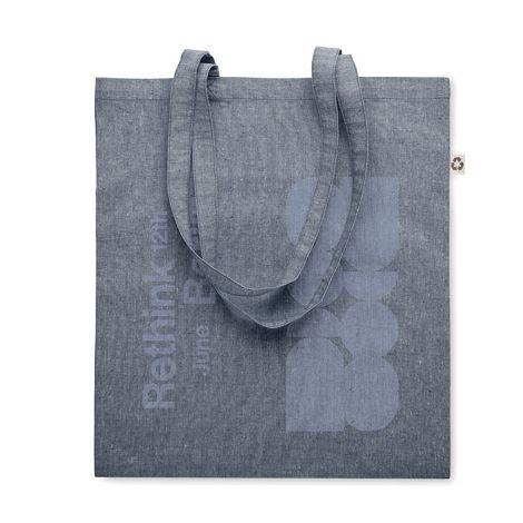 Sac shopping publicitaire en coton recyclé