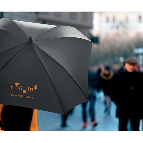  Parapluie publicitaire carré