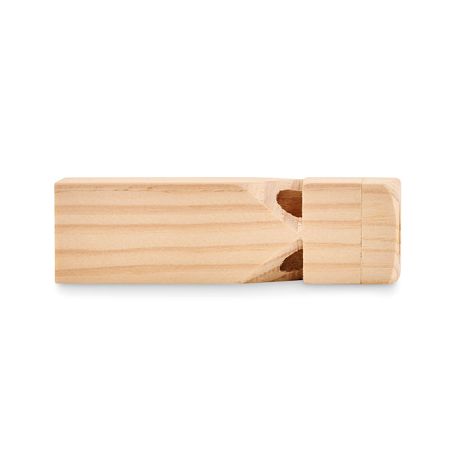 Sifflet de train en bois