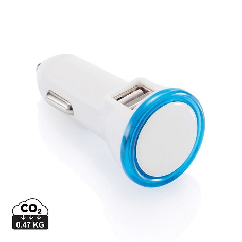  Double chargeur allume-cigare USB 2.1A