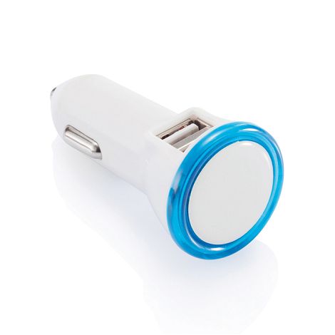  Double chargeur allume-cigare USB 2.1A