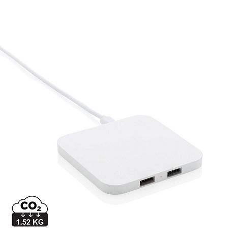 Station de charge à induction 10W avec ports USB