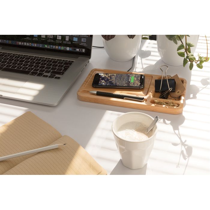  Organiseur de bureau avec induction 5W