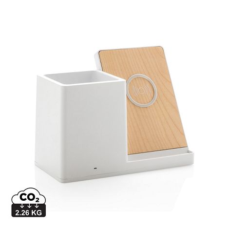 Chargeur à induction 5W avec porte-stylo Ontario