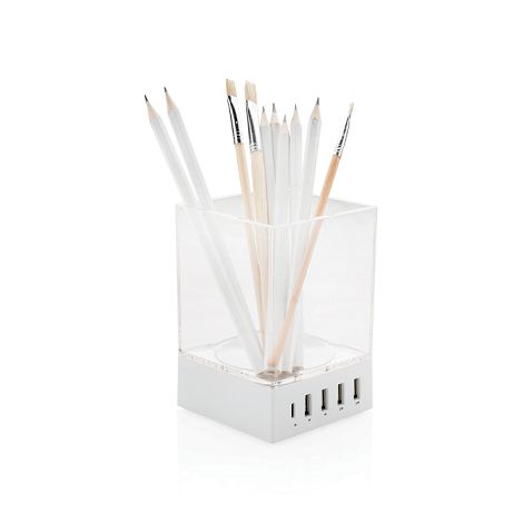 Porte-crayon chargeur USB