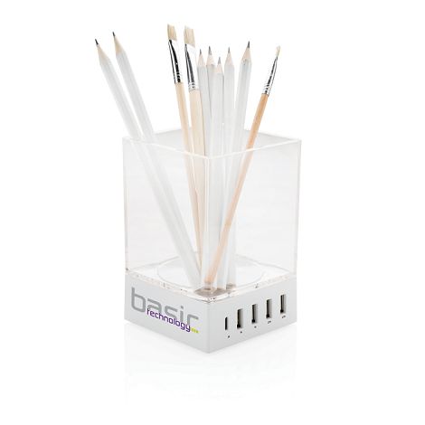 Porte-crayon chargeur USB