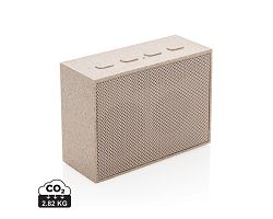 Mini enceinte 3W en fibre de paille