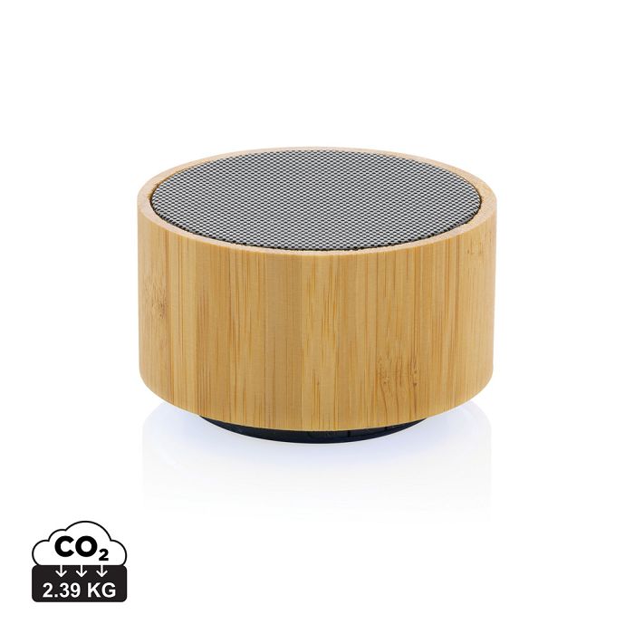  Enceinte 3W en bambou FSC® et ABS RCS