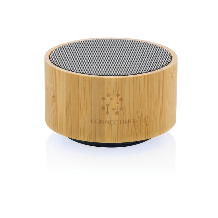  Enceinte 3W en bambou FSC® et ABS RCS