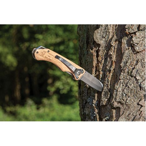  Couteau d'extérieur en bois FSC®