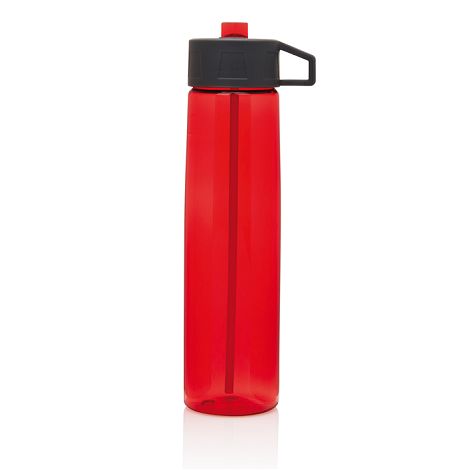 Bouteille en Tritan avec paille