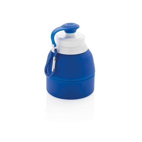 Bouteille de sport pliable en silicone