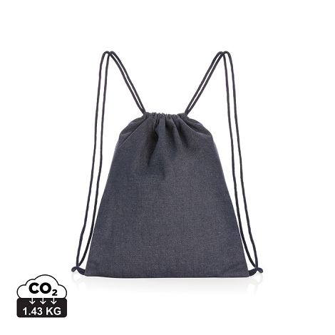  Sac à dos à cordon en denim recyclé Impact AWARE™