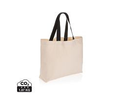 Grand sac tote en toile recyclée non teintée Aware™