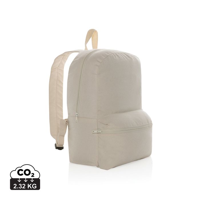  Sac à dos en toile recyclée 285g/m² non teintée Aware™