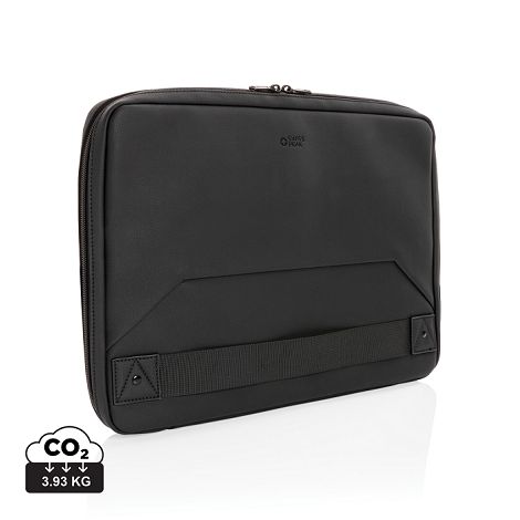 Station de travail en cuir vegan pour ordinateur