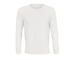 TEE-SHIRT UNISEXE MANCHES LONGUES BLANC
