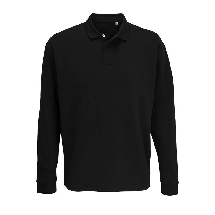  SWEAT-SHIRT UNISEXE COL POLO