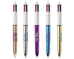 BIC® 4 Couleurs Shine bille