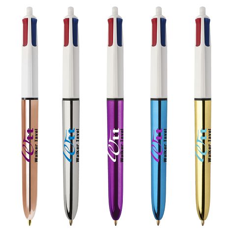 BIC® 4 Couleurs Shine bille