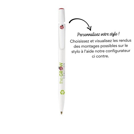 Stylo BIC® Media Clic Ecolutions® bille