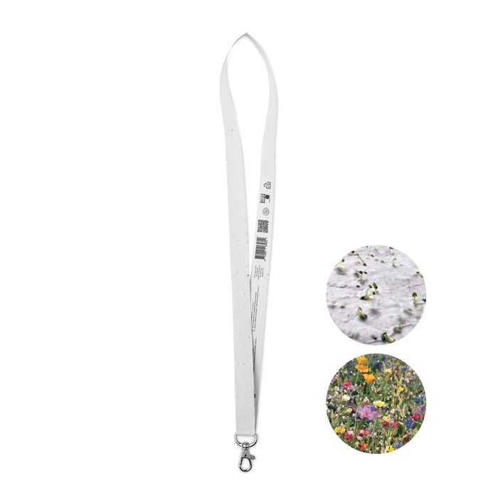  Lanyard en papier de graines 