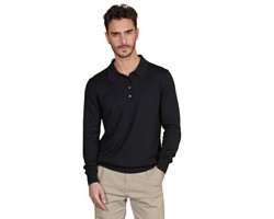 PULL COL POLO HOMME