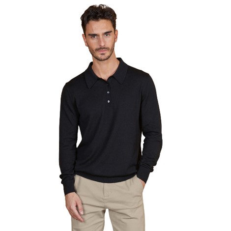  PULL COL POLO HOMME