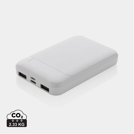  Powerbank 5000 mAh en plastique recyclé RCS