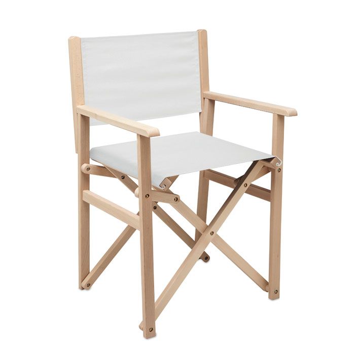  Chaise de plage pliable en bois