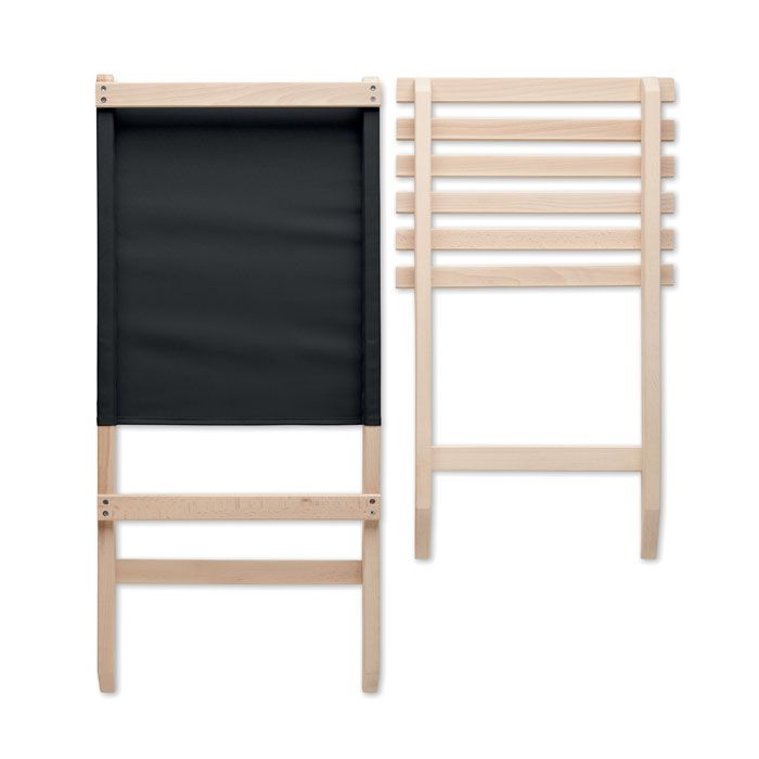  Chaise de plage pliable en bois