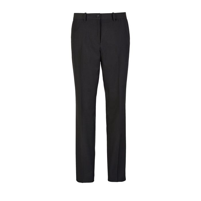  PANTALON DE COSTUME TAILLE ÉLASTIQUÉE FEMME