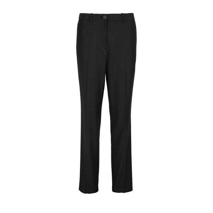  PANTALON DE COSTUME TAILLE ÉLASTIQUÉE FEMME