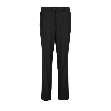  PANTALON DE COSTUME TAILLE ÉLASTIQUÉE FEMME