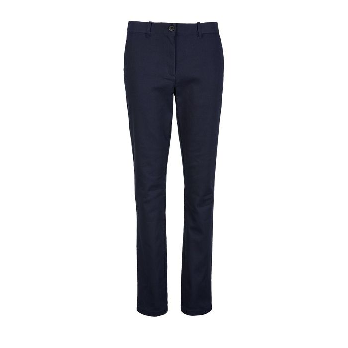  PANTALON CHINO TAILLE ÉLASTIQUÉE FEMME