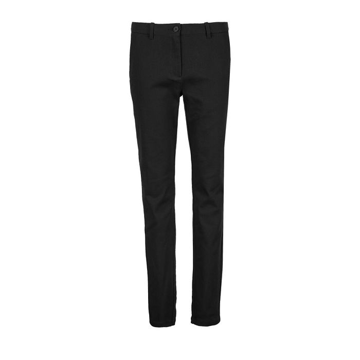  PANTALON CHINO TAILLE ÉLASTIQUÉE FEMME