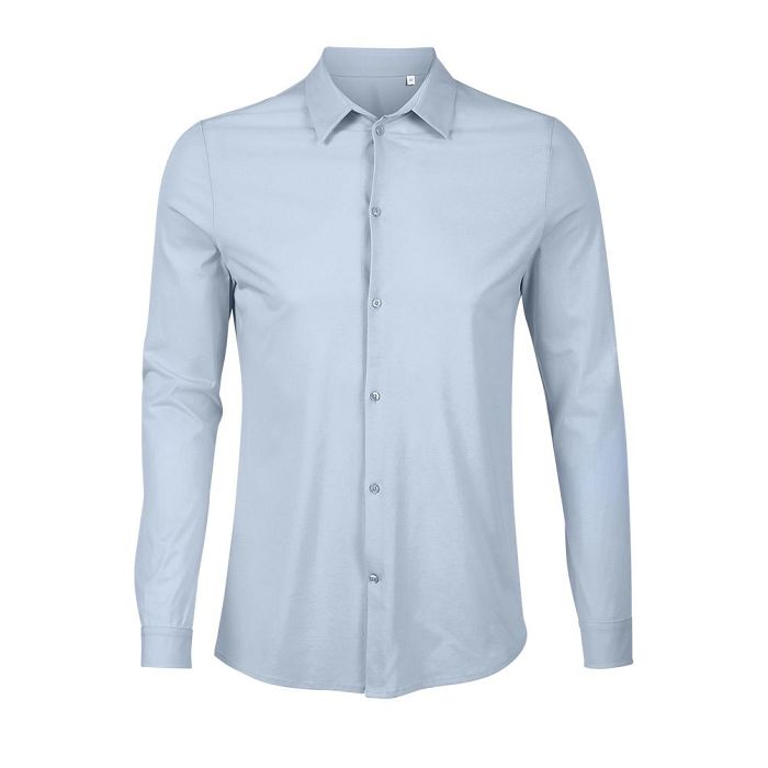  CHEMISE EN JERSEY MERCERISÉ HOMME