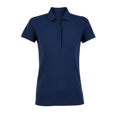  POLO PIQUÉ PATTE CACHÉE FEMME