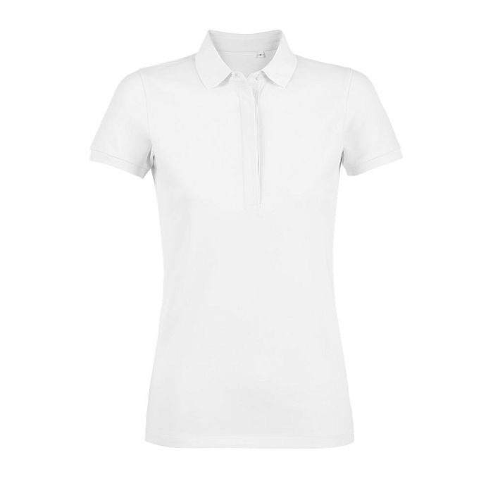  POLO PIQUÉ PATTE CACHÉE FEMME