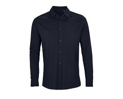 CHEMISE EN COTON PIQUÉ HOMME