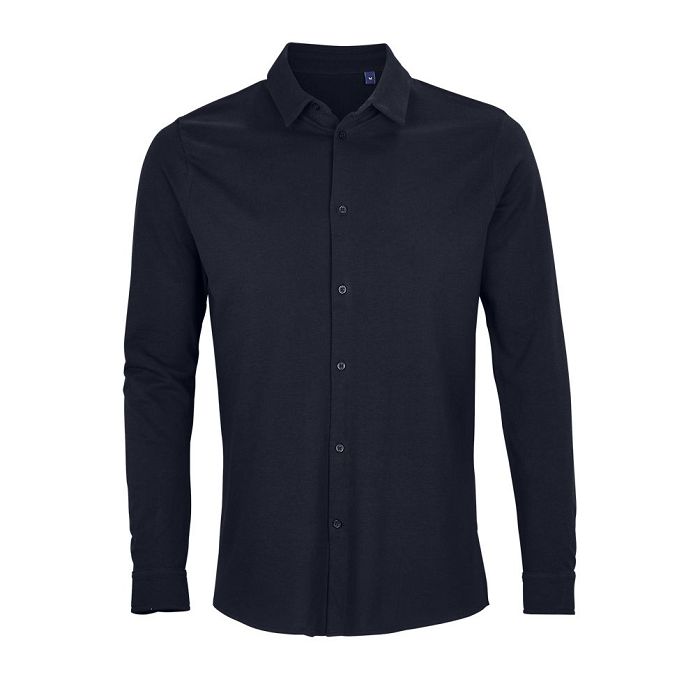  CHEMISE EN COTON PIQUÉ HOMME