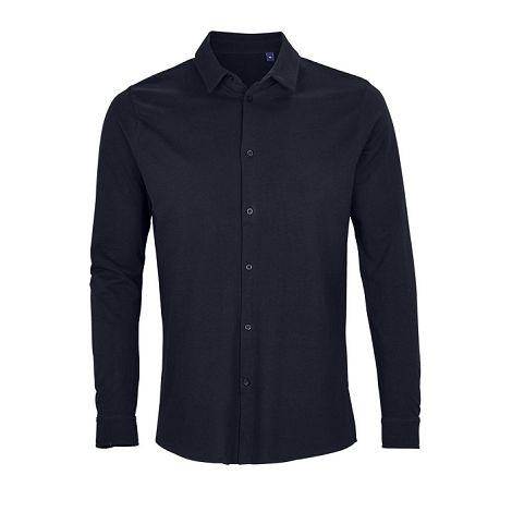  CHEMISE EN COTON PIQUÉ HOMME