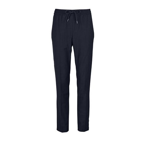  PANTALON DE COSTUME TAILLE ÉLASTIQUÉE FEMME