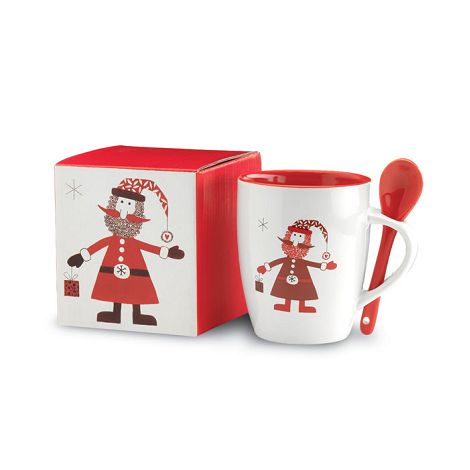  Mug avec petite cuillère 250ml